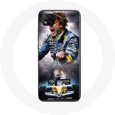 Case Xiaomi Redmi 9C Formule 1 Fernando Alonso F1-coureur