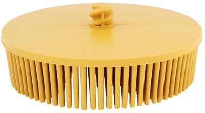 Dailygoods - Schurende Varkenshaar Disc 80 Grit voor Ontbramen en Ontroesten van Metaal