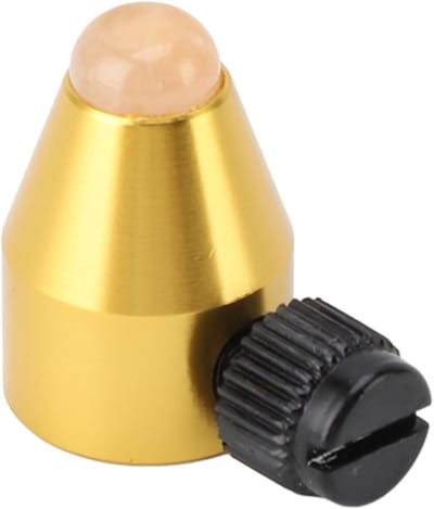 Aluminium Stemvorkvoetaccessoire met Kristallen Basis voor Meditatie, Stressverlichting en Energiekanalen - Ideaal voor Wellness en Ontspanning