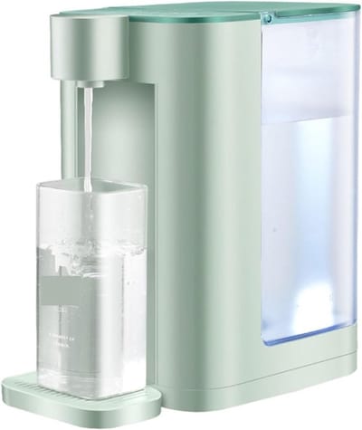 Heetwaterdispenser - Direct Warm Water - Snel Drankjes Maken - Instelbare Temperaturen - 3 Liter - Groen