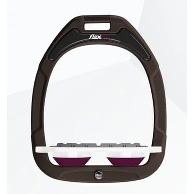 Plat Grip Bruin/Wit/Pruim Flex-On Green Composite