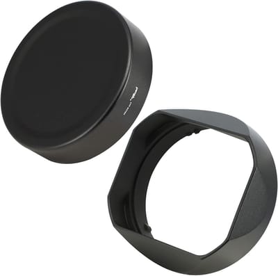 Vierkante metalen lenskap voor Sony FE 50mm, 40mm en 24mm lenzen - Bescherming, schaduw en accessoires voor fotografie