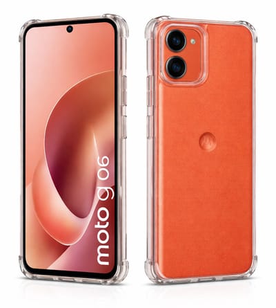 ChiGuard Hoesje Geschikt voor Motorola Moto G06 Hoesje - Shock Proof Case – Cover Transparant