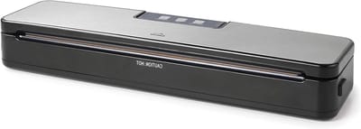 Vacuümsealer - Voedselverpakker - Voedsel bewaren - Roestvrij staal - 30 cm seal - Veelkleurig