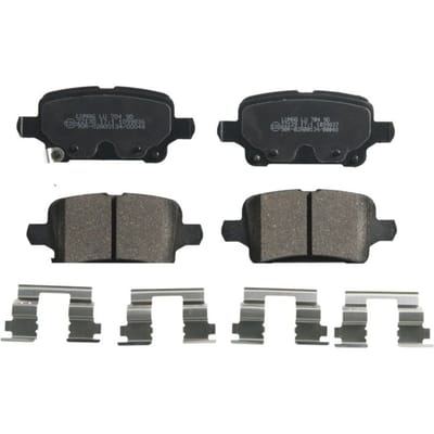 Remblokset BRECK 22129 00 704 00, achter
