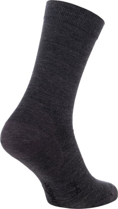 NOMAD® Daily Pro Merino Wol Sokken Maat 43-46 | Donkergrijs | 1-Pack | 63% Merinowol | Dames & Heren Sokken | Naadloos | Anti-Geur | Dagelijks gebruik