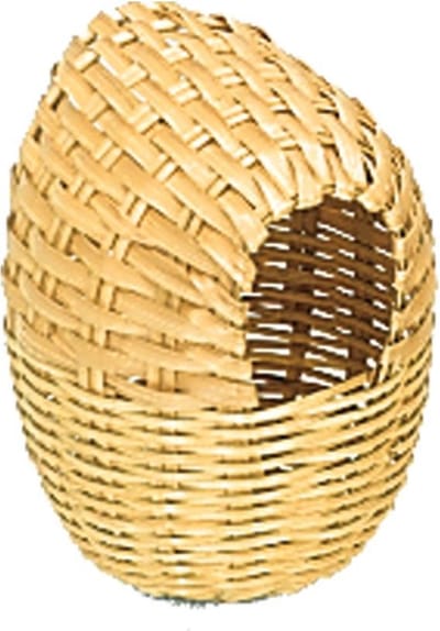 Nobby Nestkorf - Kooiaccessoire - Gevlochten Kokos - 11 x 16 cm - 2 stuks
