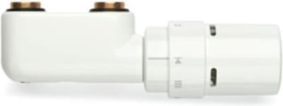Vasco Design ventielthermostaat haaks wit