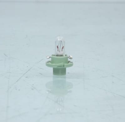 10 lampen met groene plastic lampvoet 12v 2w bx8.4d flosser 439103 1/4 slag voor motor scooter quad fietsen