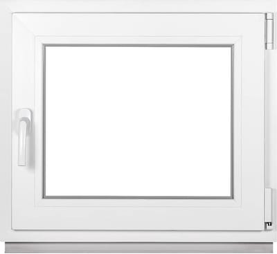Kunststof Kelderraam - Ventilatie Raam - Licht Toevoegen - Drievoudige Beglazing - 90x85 cm - Wit