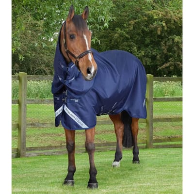 Buiten deken voor paard met klassieke halsstuk Premier Equine Stratus 600D Series 0 g