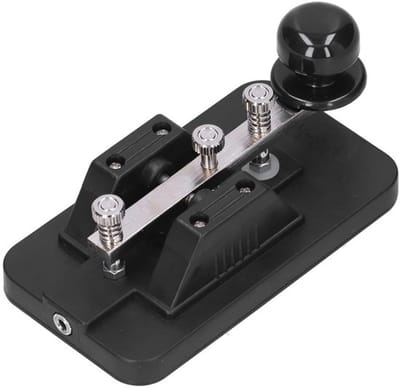 Professionele Morse Code Sleutel voor CW Oefeningen met Buzzer en Gesproken Instructies voor Fysieke Educatie en Training