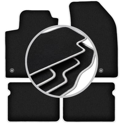 CARLUX-SILVER automatten voor: Fiat Bravo II hatchback (2007-2012)