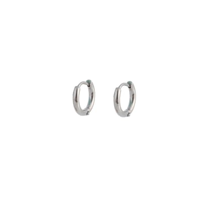 Go Dutch Label Oorringen hoop Zilver
