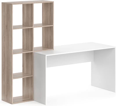 Vicco Mara Bureau – 166.8 x 59 cm Wit/Sonoma