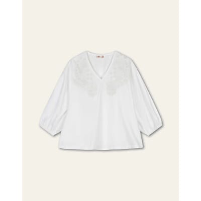 Oilily Bhoomi Blouse- maat36 Bright Wit
