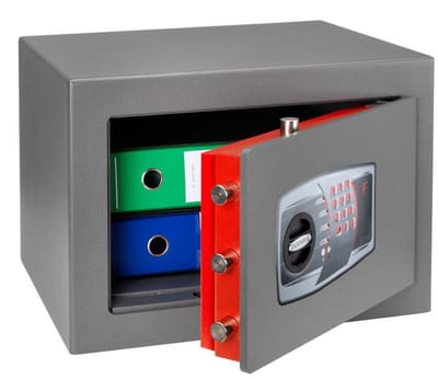 Technomax TECHNOFIRE DPE/5P - Brandkast - Veiligheidskast - Bruin - Elektronisch slot - Brandwerend - Hoogwaardig staal