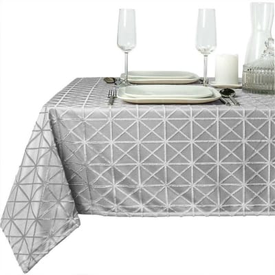D- Unique Living | Sierle tafelkleed 140x200cm grey