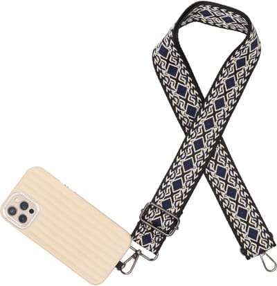 Beagles Malaga Schouderband - Telefoonkoord - Blauw