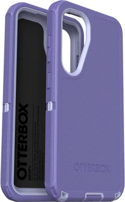 OtterBox Geschikt voor Samsung Galaxy S25 -Defender - Back Cover Hoesje - Paars