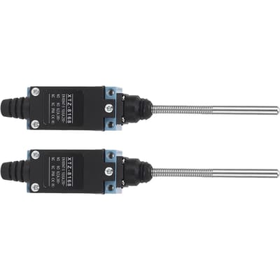 2 stuks Momentaire Eindschakelaar Bewegingsschakelaar Flexibele Spiraalveerstang voor CNC Freesmachine Laser Plasma Router