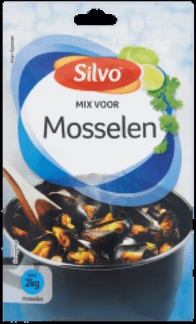 Silvo Mosselkruiden - Mix voor mosselen zonder kunstmatige kleurstoffen - 10 x 20 gram