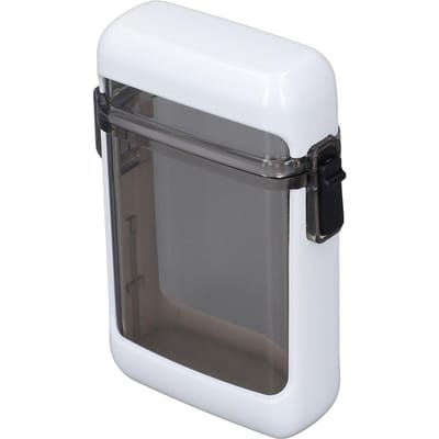 Waterdichte Zakhoes Transparante Afdichting Multifunctionele Waterdichte Badgehouder Case White
