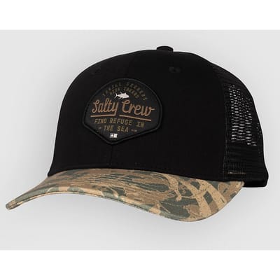 Salty Crew Border Trucker Cap zwart