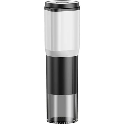 Moulin à café électrique de type C, chargement USB, noyau de broyage en céramique, broyeur automatique de grains de café, accessoire pour cafetière white