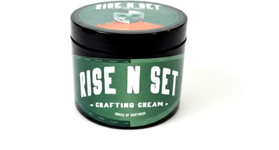 Rise n Set Crafting Cream Haarwax - Flexibele Hold - Makkelijk Restylebaar - Natuurlijke Matte Uitstraling - Geschikt Voor Elk Haartype - 100ml
