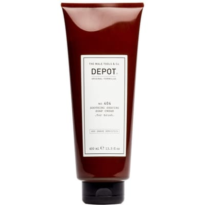 Dépôt, 400 Spécificités Rasage Non. 404, Allantoïne, Apaisant, Savon à Raser Crème, 400 ml
