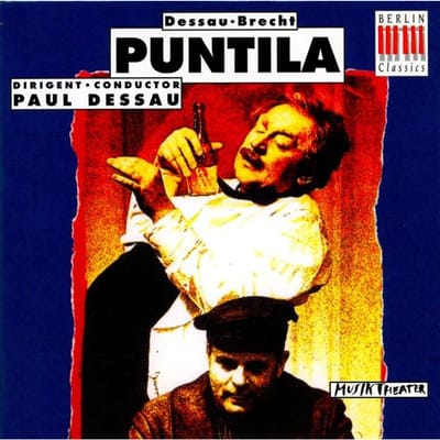 CD PAUL DESSAU, STAATSKAPELLE BERLIN,  - Puntila  0021842BC Berlin Classics 1994 Duitsland Klassiek Gebruikt red