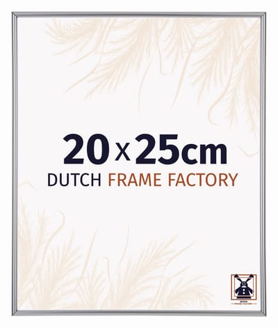 Fotolijst 20x25 cm - Kunststof - Zilver Hoogglans - Angers