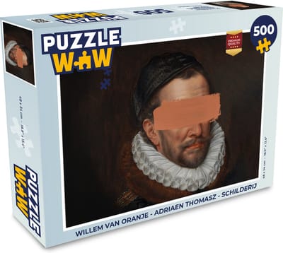 Puzzel Willem van Oranje - Adriaen Thomasz - Schilderij - Legpuzzel - Puzzel 500 stukjes