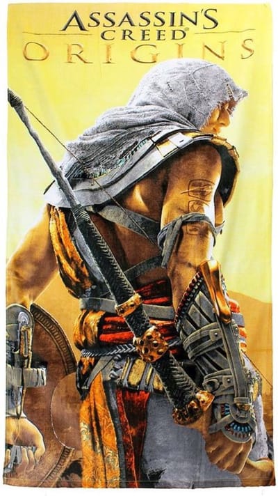 Assassin's Creed Origins - Badlaken - Strandlaken - Official Merchandise - 70x140 cm