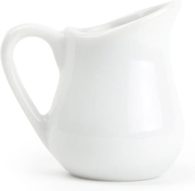 BonBistro Melk-/sauskan 2.5cl wit Sam (Set van 12)