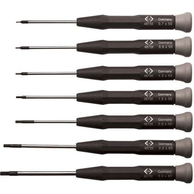 C.K Schroevendraaierset Elektronica en fijnmechanica 7-delig