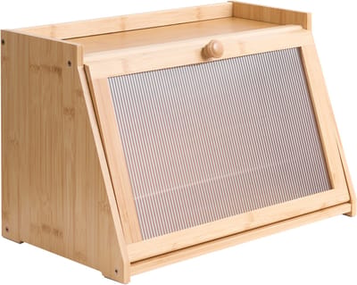 FARINE - Broodtrommel - Lichtbruin - Bamboe