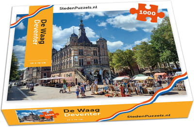 Stedenpuzzels - De Waag Deventer - 1000 stukjes