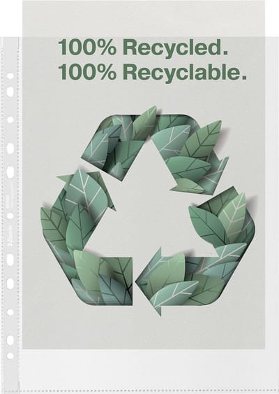 Esselte Recycle Pocket A4 MAXI Premium