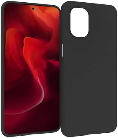 Zwart Dun TPU Hoesje Geschikt voor Motorola Moto G55 | Back Cover | Lichtgewicht | Ultra Dun | Flexibel | Zacht