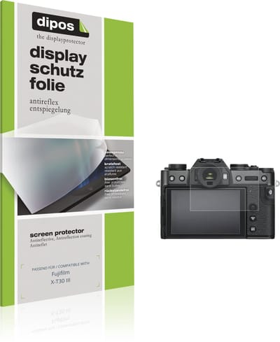 dipos – 4x Matte Beschermfolie geschikt voor Fujifilm X-T30 III | Krasbestendige & antireflecterende Screenprotector Ultra-Thin