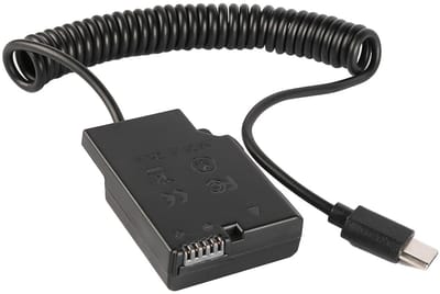 Dailygoods - Dailygoody - EN-EL14 EP-5A Dummy Batterij - Lange Opnames - Betrouwbare Stroomvoorziening - Compact Formaat - Digitale Camera's - Ideaal voor Fotograf