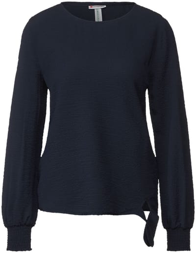 Street One - A343799 - Structured blouse w tie detail