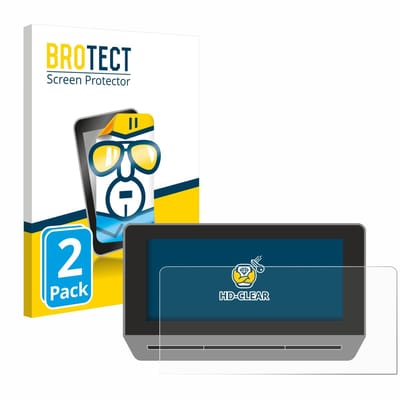 BROTECT - Screenprotector voor Seat Leon Cupra KL 2022 10" - Folie Beschermfolie transparant 2 Stuks