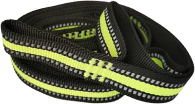 Touwladder Kinderen - Klimtouwladder - Buiten Spelen - Reflecterende Strips - 7-Traps Lus - Fluorescerend Groen