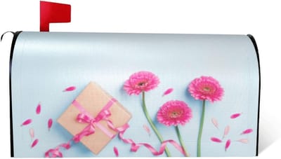 Brievenbus Cover - Posthoes Decoratie - Tuin Aankleden - Waterdicht Oxford Stof - 255 x 21 Inch - Zwart