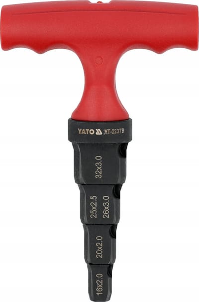 Yato Ontbramer & Kalibrator voor PEX-buizen 16–32 mm