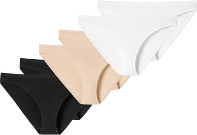 Schiesser Dames Minislip 6-pack 95/5 Cotton