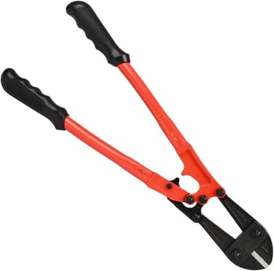 Betonschaar Tang - Draadknipper Staal - Metaal Knippen - Krachtbesparend Ontwerp - 12 Inch - Rood